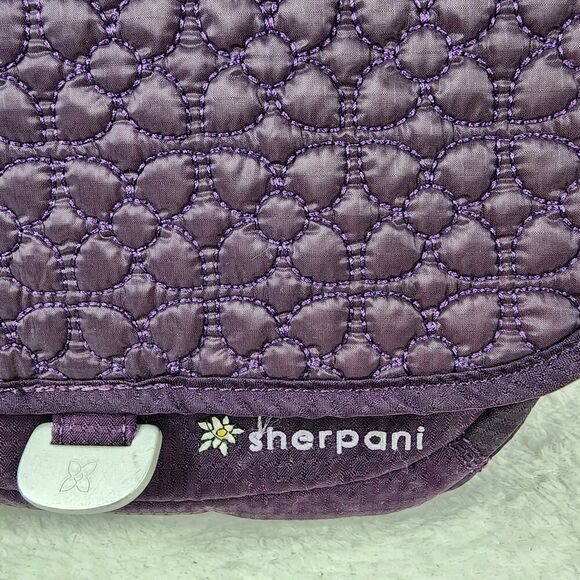 Sherpani Jag le Medium Crossbody Bag Purple - Picture 6 of 9